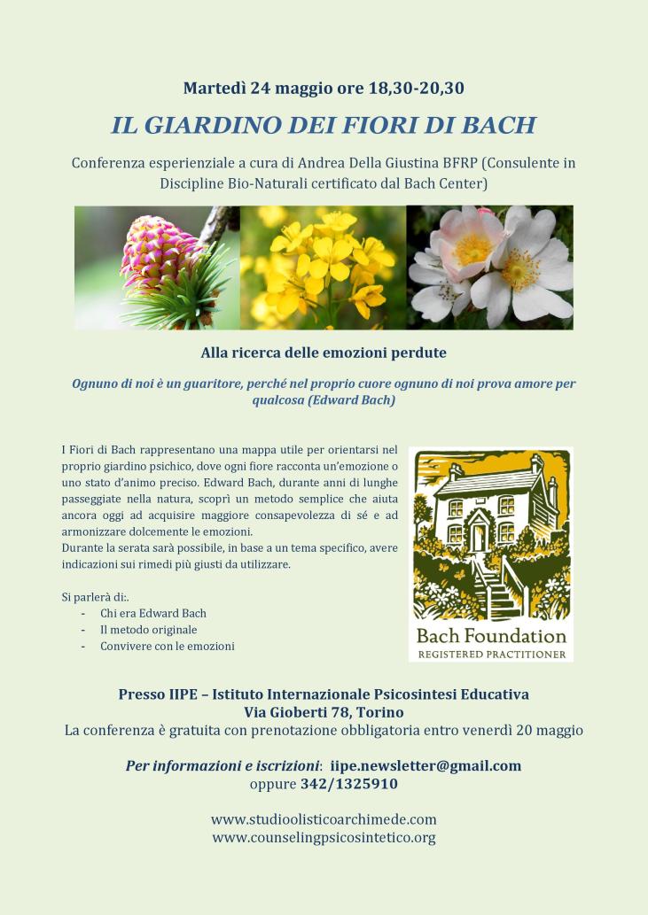 Il Giardino Dei Fiori Di Bach - IIPE
